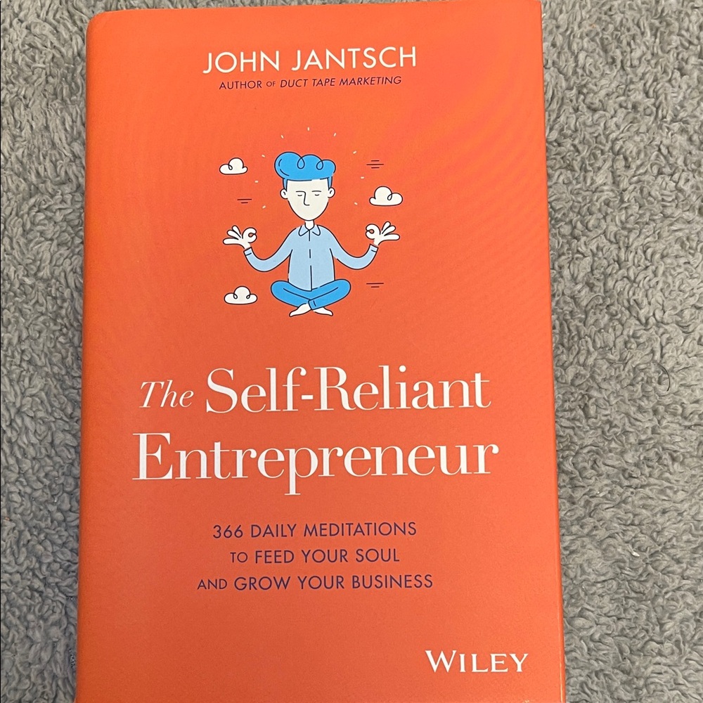 The Self-Reliant Entrepreneur Book